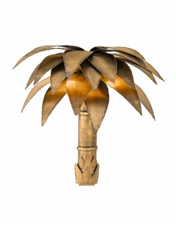 Palm wandlamp brass - Afbeelding 2
